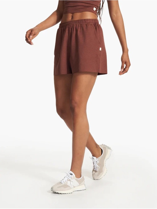 Vuori Pants - VUORI Women's Boyfriend Brown Athletic Comfy Athleisure Shorts EUC M